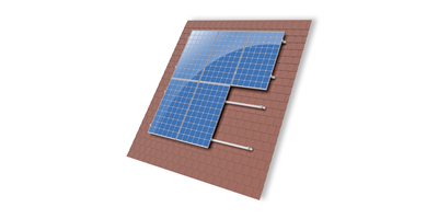 Van der Valk Solar Systems - ValkPitched Gummiblock - Kiesdach