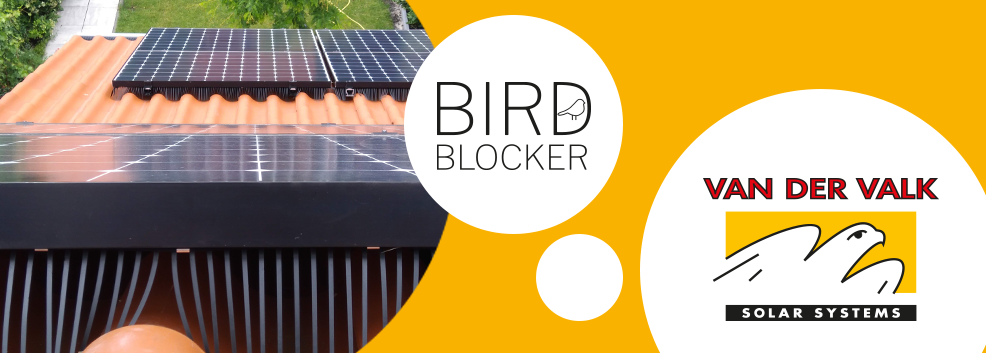 Birdblocker Stop Birds Nesting Under Your Solar Panels Van Der Valk Solar Systems