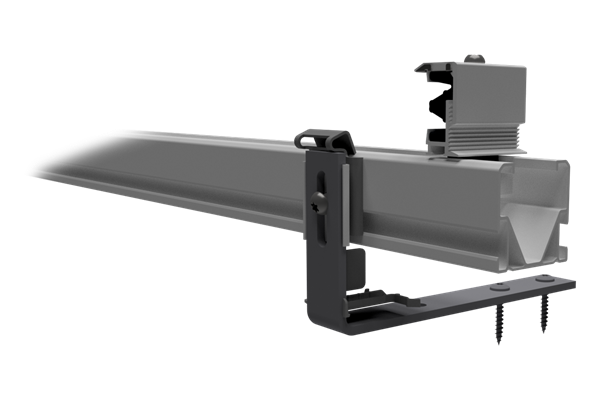 3D drawing of ValkAce Bitumen Portrait Roof Hook