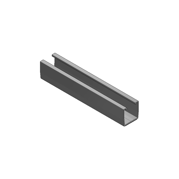 3D-weergave van het ValkPitched trapeziumprofiel voor montage van zonnepanelen op trapeziumdaken