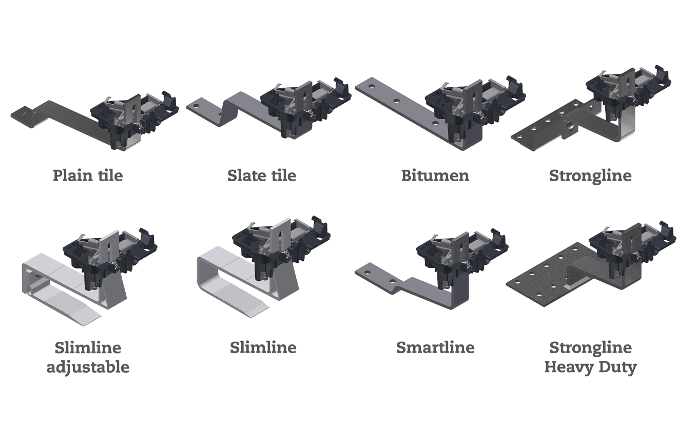 Roof hooks per application ValkAce+