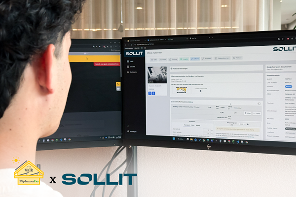 Sollit x ValkPVplannerPro koppeling